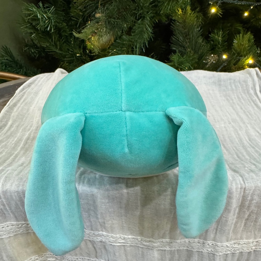 Original Squishmallow Teal Bunny Rabbit Plush Toy 7 inch Squishy - Picture 8 of 12